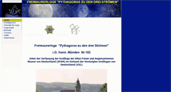 Desktop Screenshot of freimaurerloge-pythagoras.de